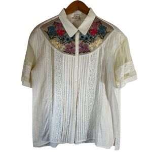 Sundance Embroidered Blouse